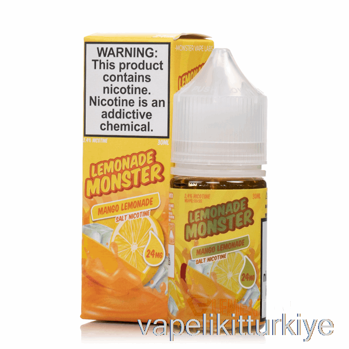 Vape Kalem Vape Mate Mango - Limonata Canavarı Tuzları - 30ml 48mg